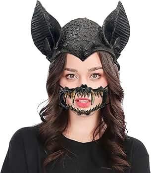 Amazon.co.jp: [Bao Core] ハロウィン お面 コウモリ コスプレ